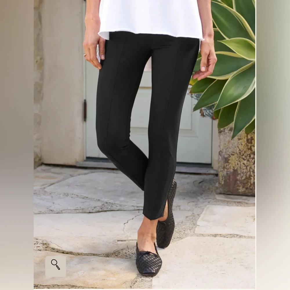 Frank & Eileen Lab 600 Murphy Billion Dollar Pants Size Small Black Stretch‎